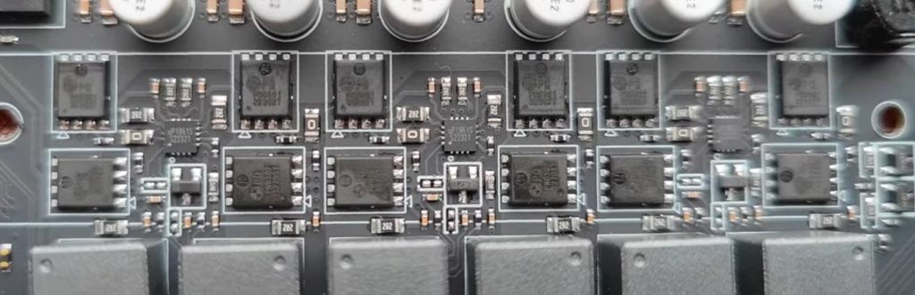X99-P4 VRM power delivery system