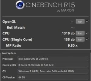 xeon e5 2640 v3 TBU cinebench r15 1 xeon e5 2640 v3 TBU cinebench r15 1