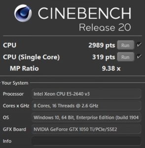 xeon e5 2640 v3 TBU cinebench r20 1 xeon e5 2640 v3 TBU cinebench r20 1