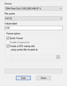 HP USB Disk Storage Format Tool Criando pendrive de boot DOS com HP USB Disk Storage Format Tool