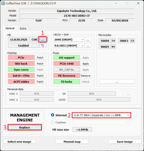 coffeetime 0 99 Me replace