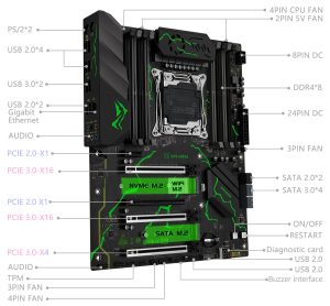 Machinsit X99 MR9S port layout pcie configuration Machinsit X99 MR9S port layout pcie configuration
