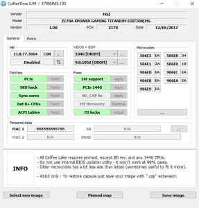coffee time 0.99 microcode added 1