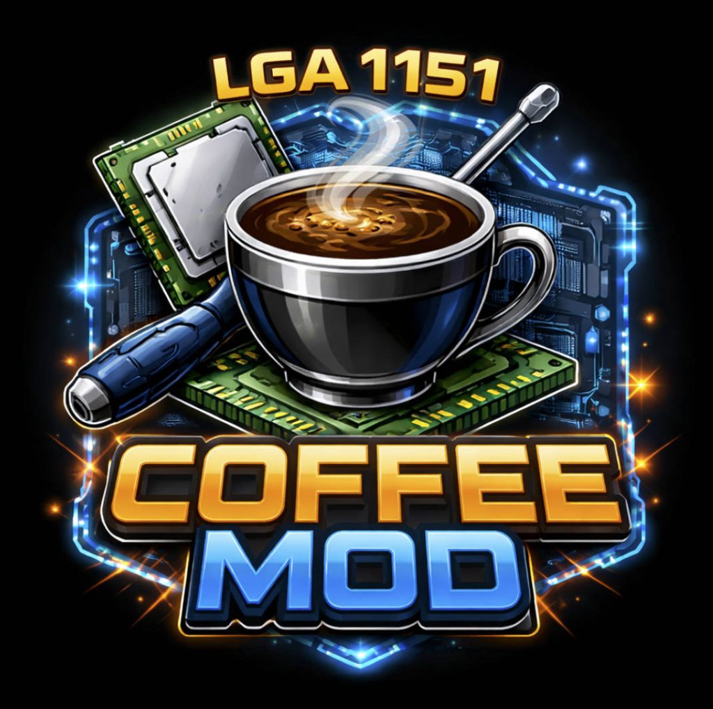 LGA1151 Coffee Mod (2026): step‑by‑step with CoffeeTime 0.99 — pinmod ...