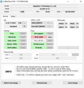 coffee time 0 99 coffee lake settings coffee time 0 99 coffee lake settings