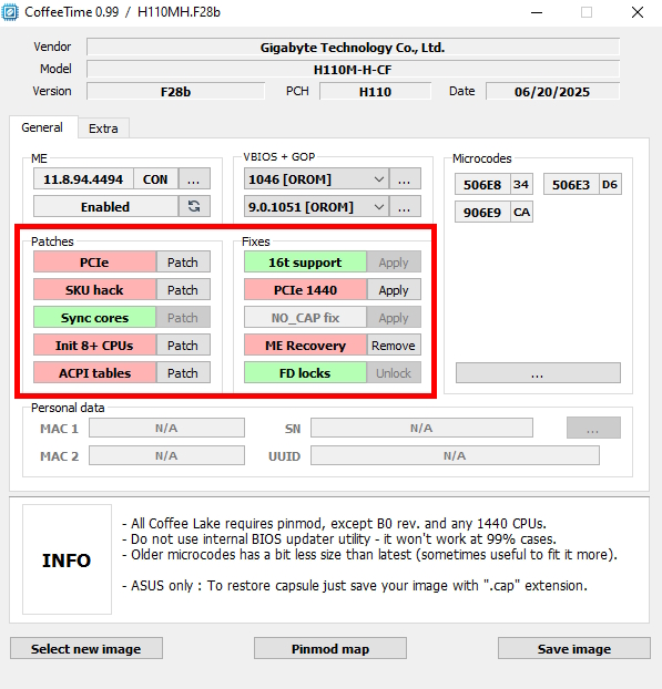 coffee time 0 99 interface patches info coffee time 0 99 interface patches info