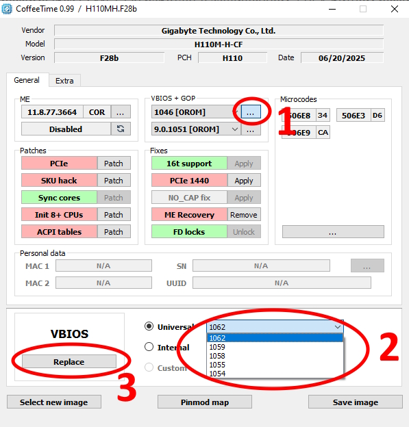 coffee time 0 99 interface vbios replace coffee time 0 99 interface vbios replace