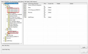 x99 bios with tpm and secure boot