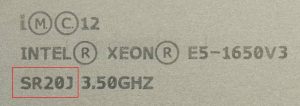 xeon e5 1650 v3 s spec
