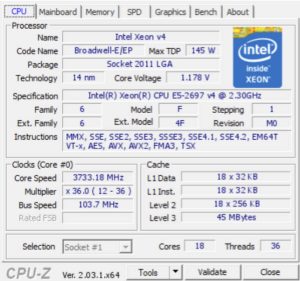 xeon e5 2697 v4 bclk overclock