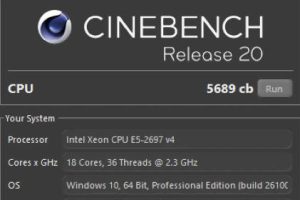 xeon e5 2697 v4 cinebench r20 1