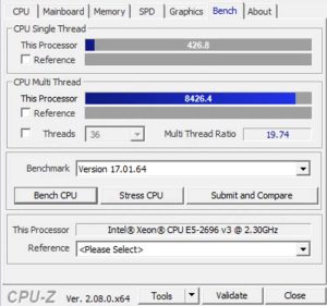 xeon e5 2696v3 cpu z benchmark tbu 80mv xeon e5 2696v3 cpu z benchmark tbu 80mv
