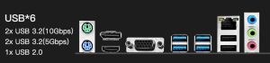 machinist b760 gt4 usb ports
