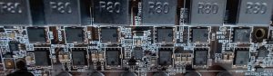 X99H VRM power delivery section