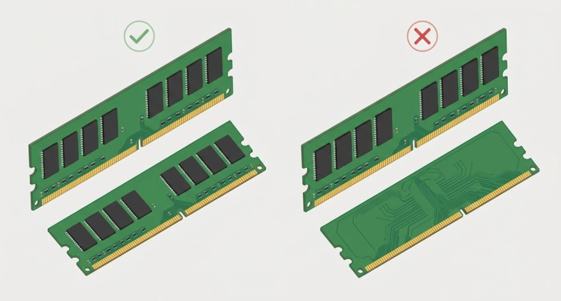 LGA775 ram compatibility Low-density vs high-density memory modules on LGA775