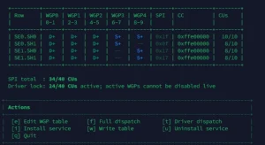amd bc 250 40 cu unlock BC-250 GPU unlock result: 34 of 40 CUs active