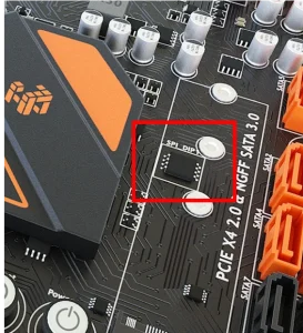 Huananzhi x99 F8D Plus bios chip Huananzhi x99 F8D Plus bios chip