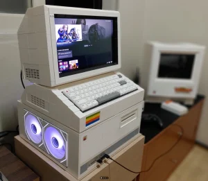 amd bc 250 lego monitor case Unusual BC-250 cases: one built from LEGO and one with a built-in screen