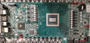 amd bc 250 port layout AMD BC-250 connector and jumper layout